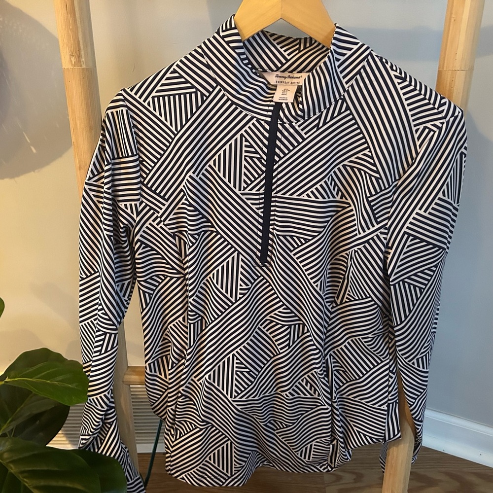 Tommy Bahama Aubrey Island zone zip up Women's Top large